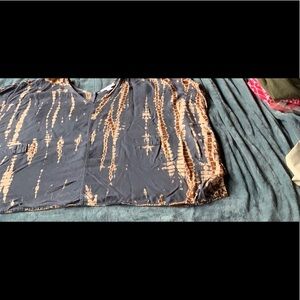 Purejill elements tie dye blouse